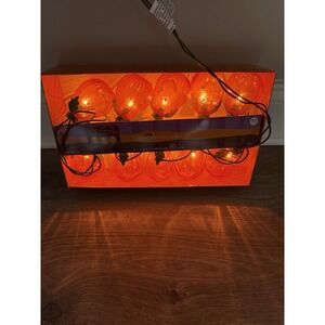 VINTAGE Halloween SPOOKY HOLLOW 10 CT Pumpkin JOL Light Set 2006 Works Jo-Ann's